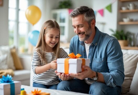 Professionelt billede til fødselsdagsgave til far med detaljeret design og fokus på kvalitet.